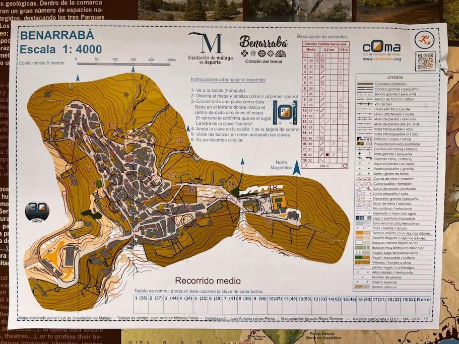 Casa De Diego El Barbero Benarrabá Esterno foto